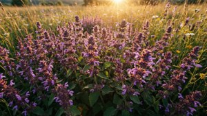 Catnip Field Sunset
