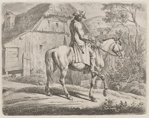Cattle Dealer on Horseback