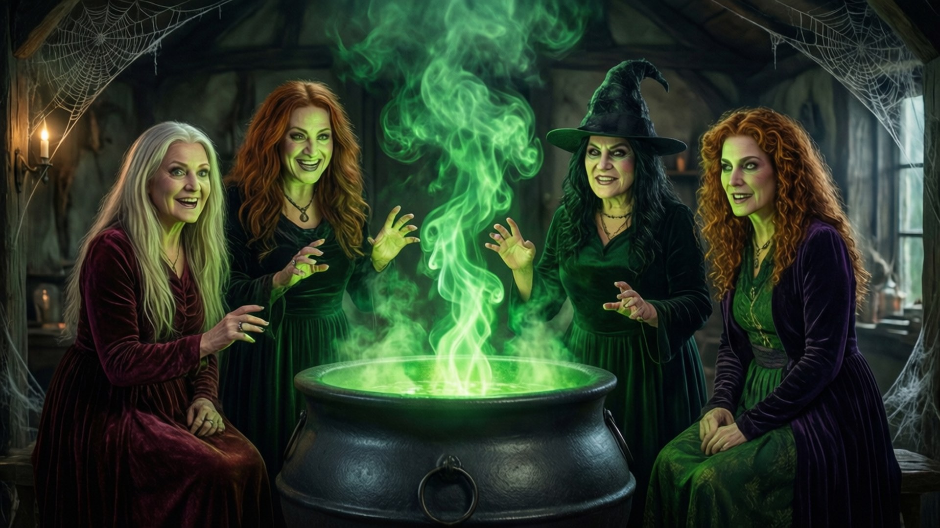 Cauldron Spell by Wallpapers.art Studio