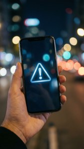 Caution on Phone