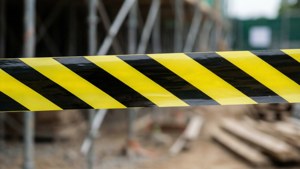 Caution Tape Closeup
