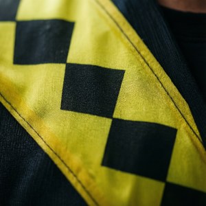 Caution Vest Close-Up