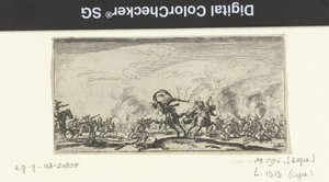 Cavaleriegevecht met pistolen