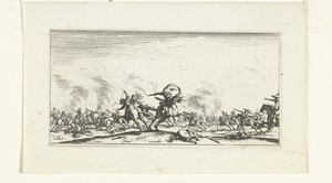 Cavaleriegevecht met pistolen