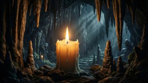 Cave Candle Mystery