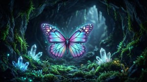 Cave Glow Butterfly
