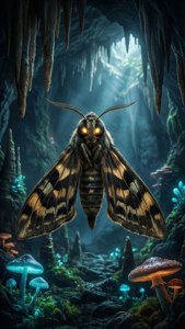 Cave Glow Moth