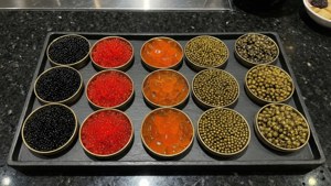 Caviar Tasting Platter