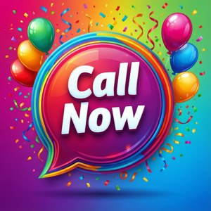 Celebration Call Now Bubble