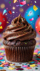 Celebration Chocolate Muffin