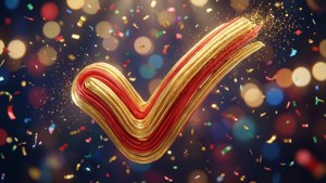 Celebration Ribbon Checkmark