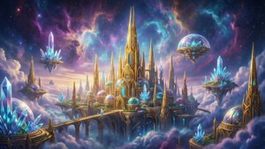 Celestial City in the Clouds