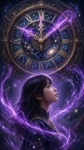 Celestial Clock Watcher