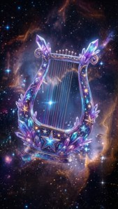 Celestial Crystal Lyre