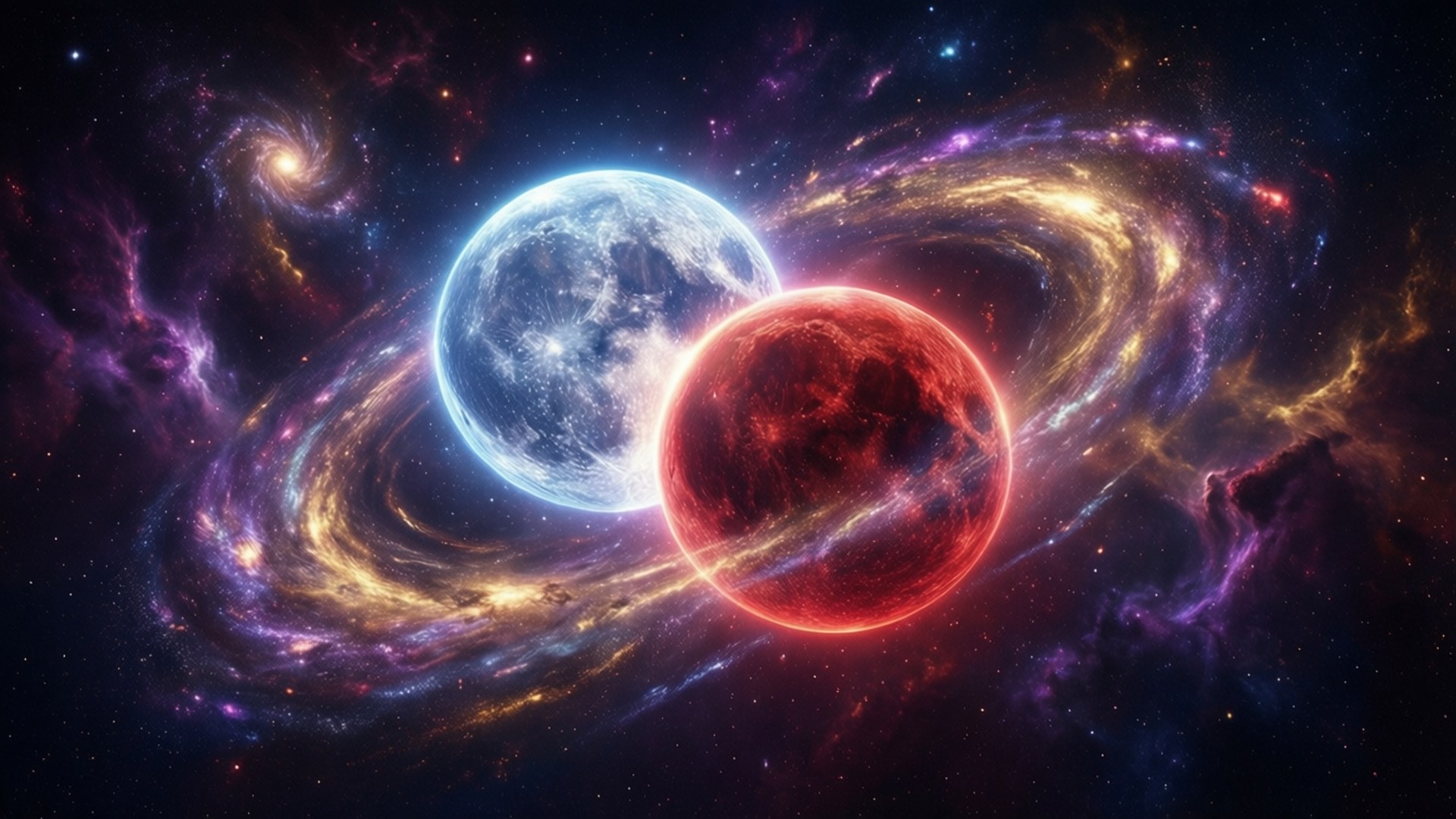 Celestial Embrace by Wallpapers.art Studio