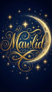 Celestial Mawlid Calligraphy