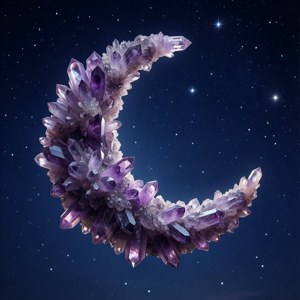 Celestial Moon Amethyst