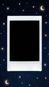Celestial Polaroid Frame