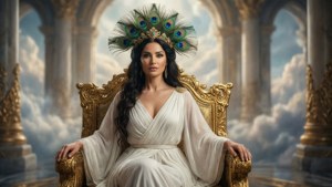 Celestial Queen on Throne