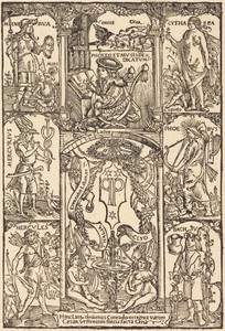 Celtes Surrounded by Greek and Roman Gods