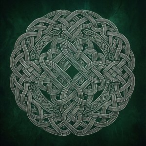 Celtic Knot Green