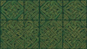 Celtic Knot Pattern Tile
