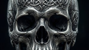 Celtic Skull