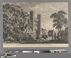 Cemetery Gate of St. Augustine's Monastery at Canterbury