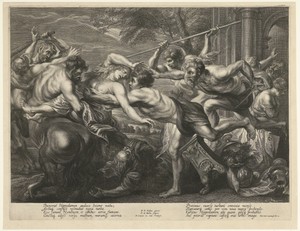Centaur Eurytus ontvoert Hippodamea