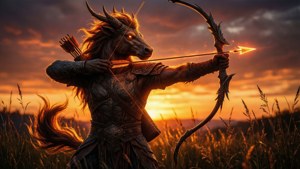 Centaur Sunset Archer
