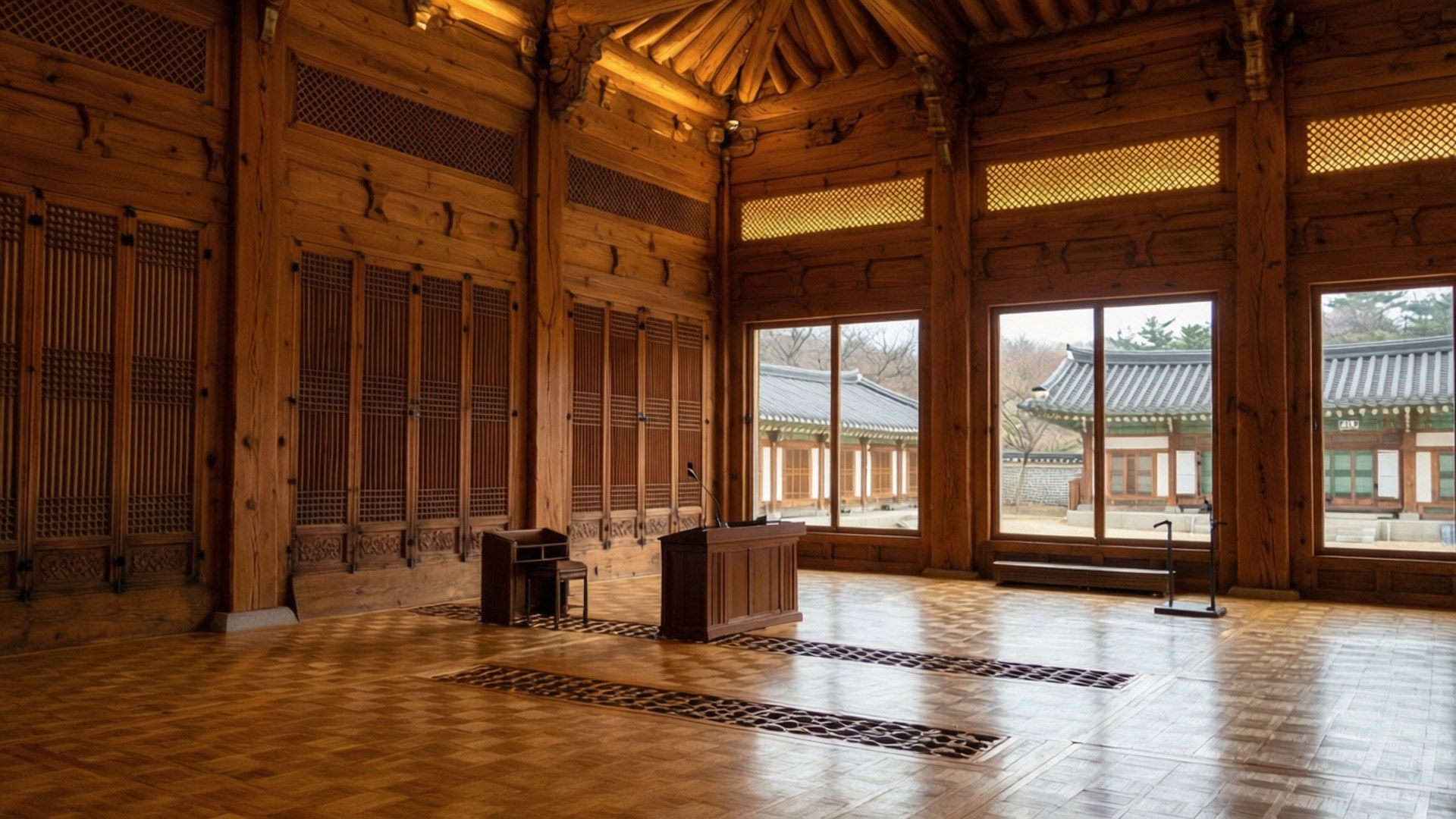 Centennial Hall Grandeur by Wallpapers.art Studio