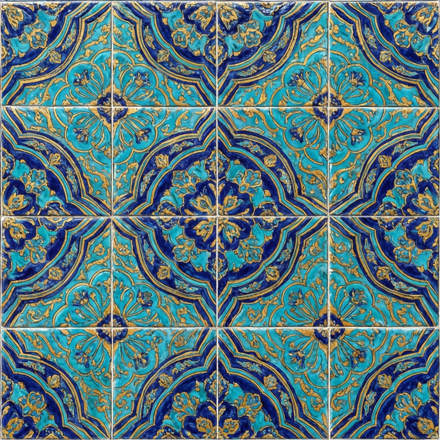 Ceramic Tile Mosaic by Wallpapers.art Studio