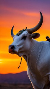Ceremonial White Ox