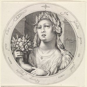 Ceres met cornucopia