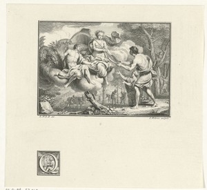 Ceres verschijnt aan de boeren