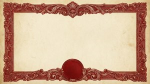 Certificate Red Border