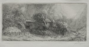 Chailli:  effet d'orage