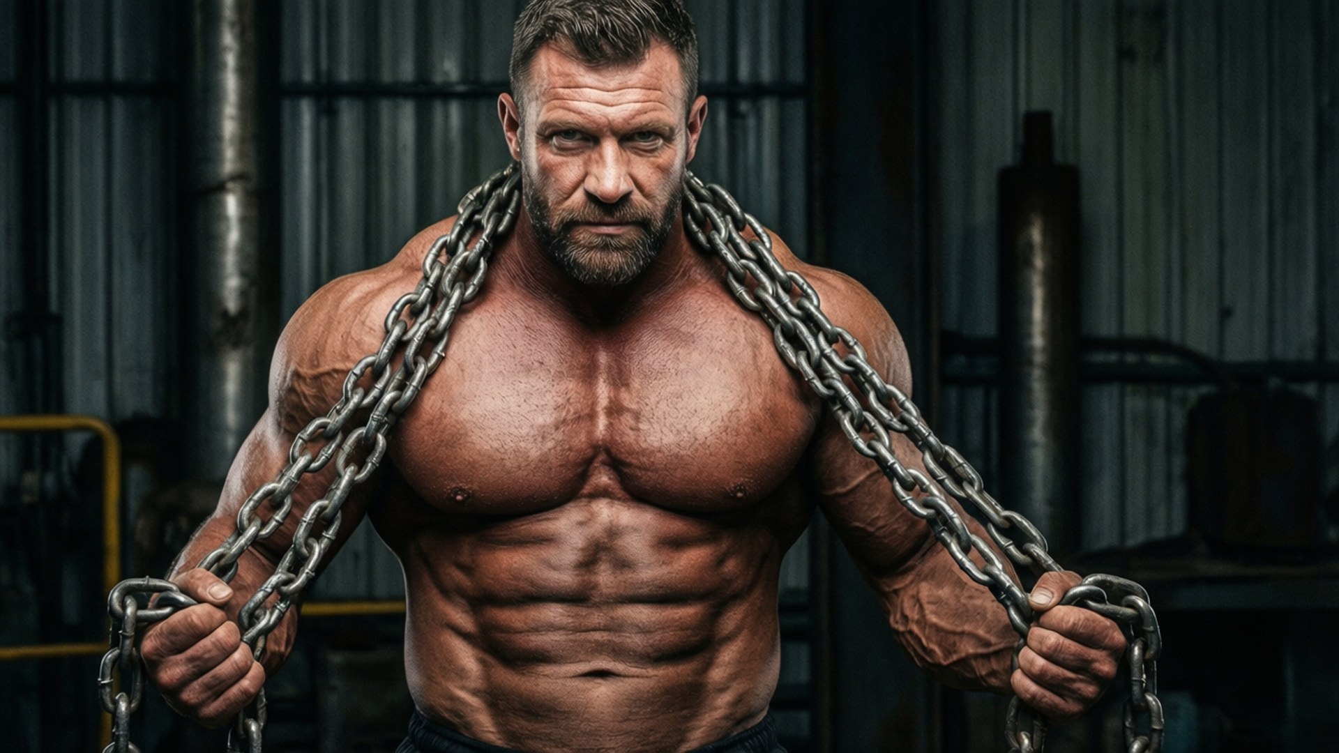 Chained Strength by Wallpapers.art Studio