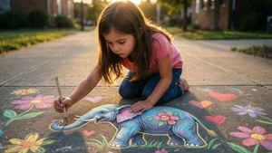 Chalk Art Adventure