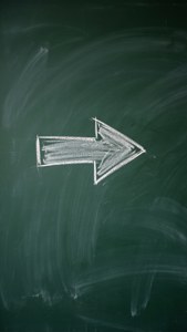 Chalkboard Arrow