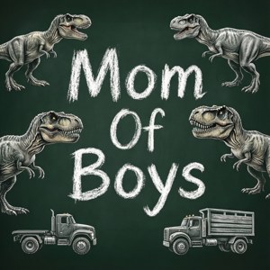 Chalkboard Boy Mom