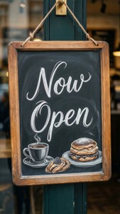 Chalkboard Cafe Now Open