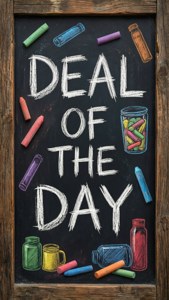 Chalkboard Deal of Day
