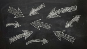 Chalkboard Doodle Arrows