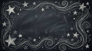 Chalkboard Doodle Art