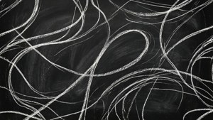 Chalkboard Doodle Lines