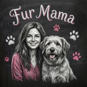 Chalkboard Fur Mama