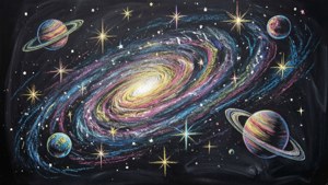 Chalkboard Galaxy