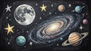 Chalkboard Galaxy