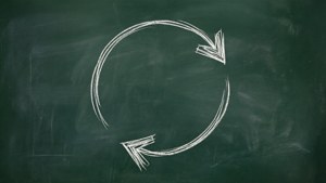 Chalkboard Loop Arrow